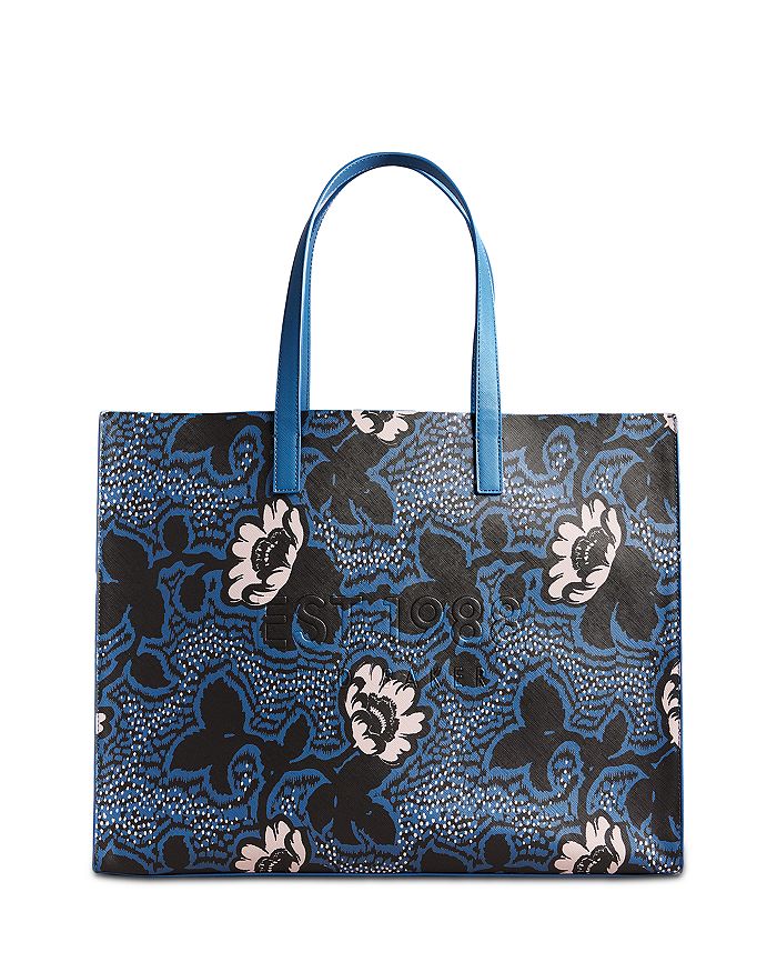 Evacuatie Verval Monteur Ted Baker Decon Graphic Floral Shopping Tote | Bloomingdale's