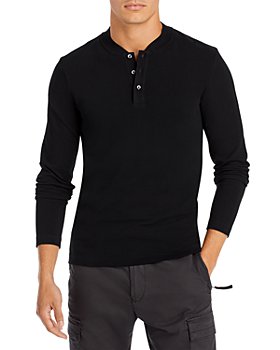 BOSS - Slim Fit Ribbed Henley  - 100% Exclusive
