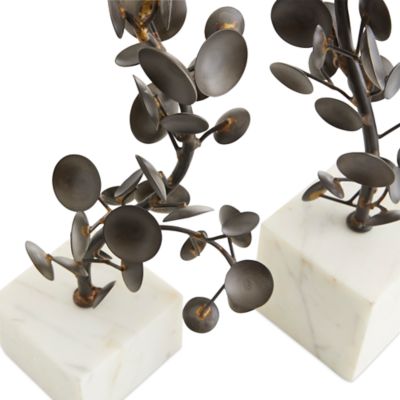 Labrynth Sculpture, Set of 2