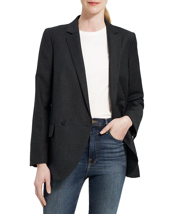 Theory Double Breasted Boy Jacket | Bloomingdale's