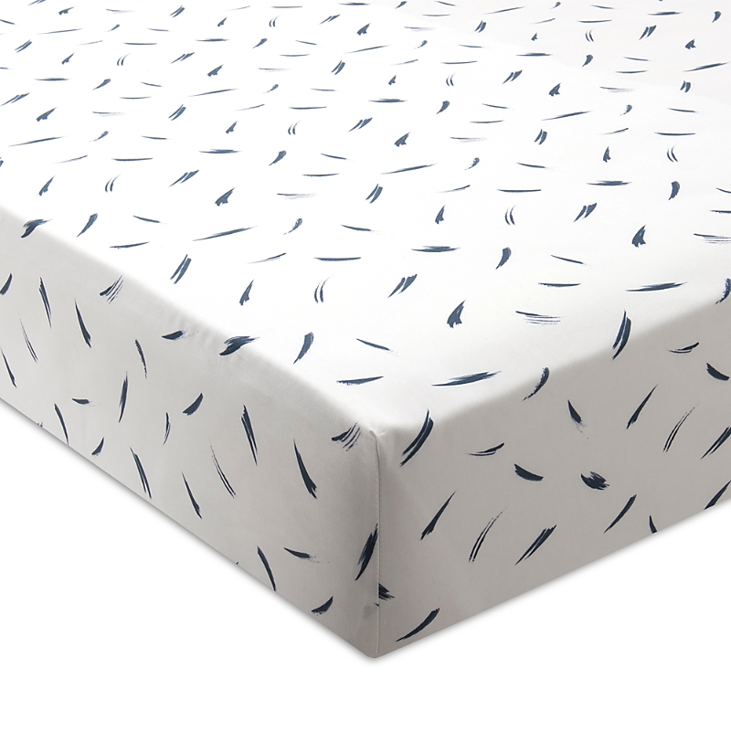 Anne De Solene Face A Face Fitted Sheet, King In Blue