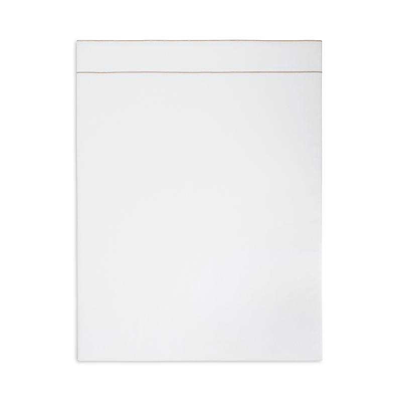 Anne De Solene Louvre Flat Sheet, Queen In Blanc