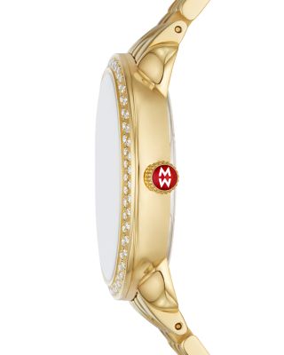 Serein Mid Stainless Steel Diamond Watch, 36mm
