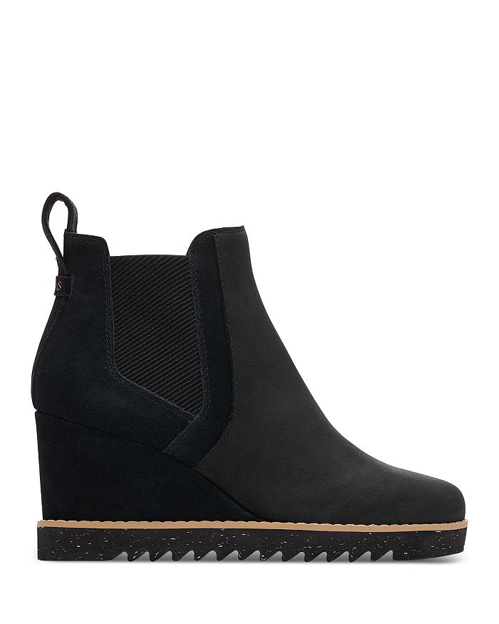 toms womens wedge booties