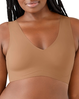 True & Co. True Body Lift V-neck Full Cup Soft Form Band Bra In