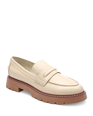 Sanctuary Women's Westside Slip On Loafer Flats In Oatmilk