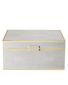 AERIN - Luxe Shagreen Jewelry Box