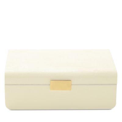 AERIN - Modern Shagreen Large Jewelry Box