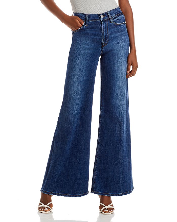 FRAME Le Palazzo High Rise Wide Leg Jeans in Orlena | Bloomingdale's