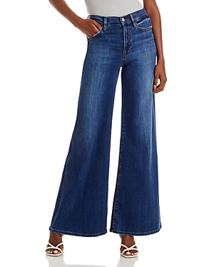 Frame Le Palazzo High Rise Wide Leg Jeans in Orlena