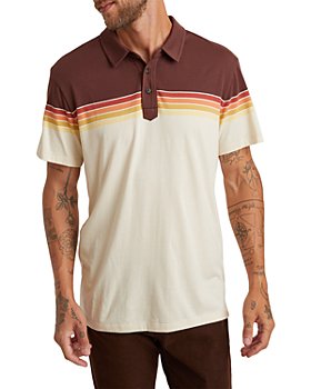 Marine Layer - Nicassio Sunset Stripe Polo Shirt