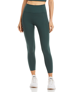 Girlfriend Collective High Rise Compressive Leggings In Moss