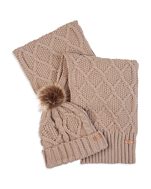 Barbour Ridley Beanie and Scarf Gift Set