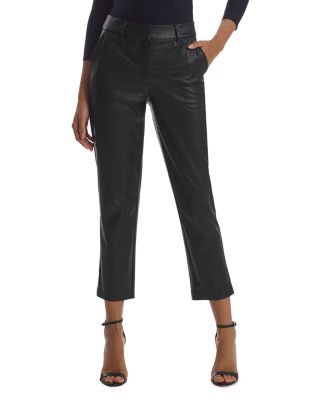 Commando Faux Leather Cropped Trousers Bloomingdale's