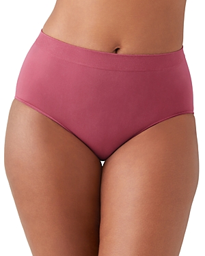Wacoal B.smooth Seamless Briefs In Rose Wine