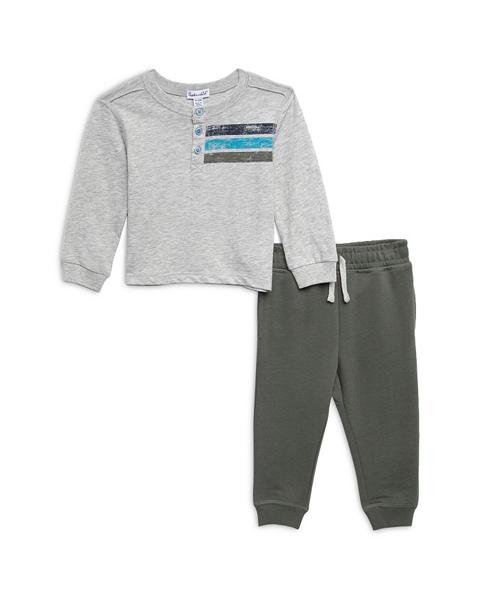 Splendid Boys' Henley Shirt & Jogger Pants Set - Baby | Bloomingdale's