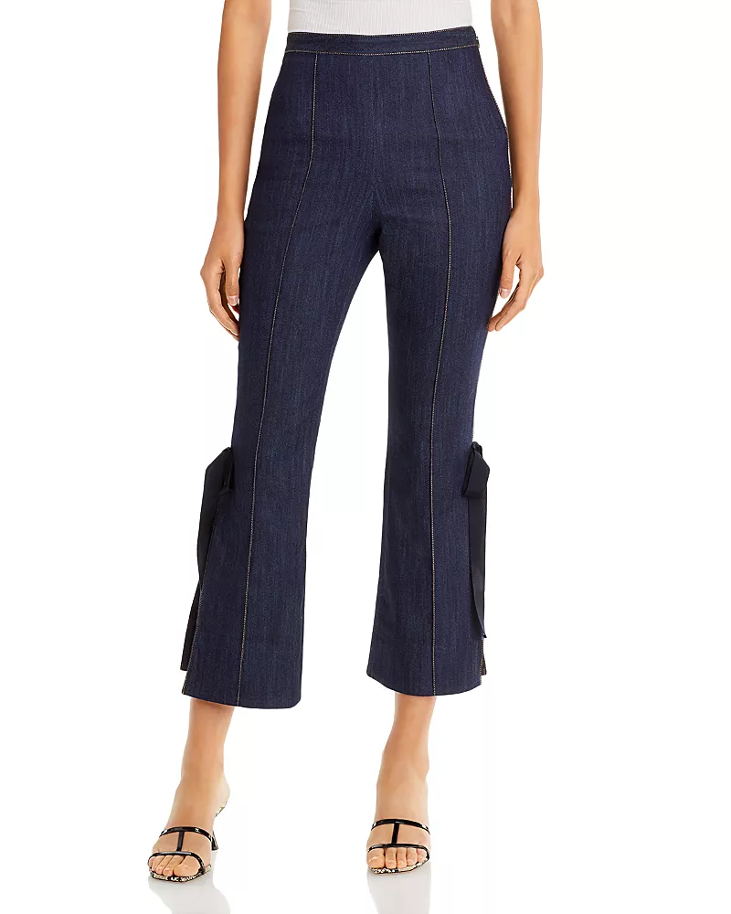 Cinq a Sept Lou Cropped Denim Pants