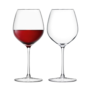 Lsa Wine Glasses, Set Of 2 In Clear