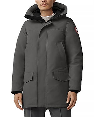 Shop Canada Goose Langford Hooded Parka In Graphite