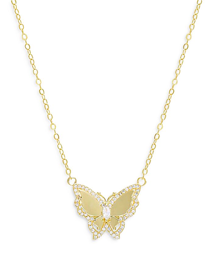 Adina's jewels cheap butterfly necklace