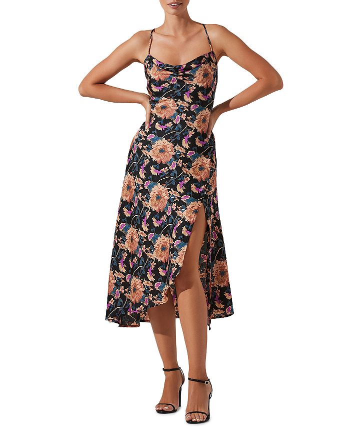 Astr cowl strappy dress 2025