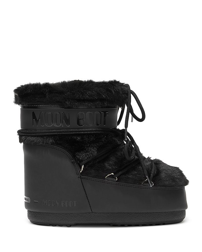 Moon Boot Women's Icon Faux Fur Cold Weather Boots | Bloomingdale's