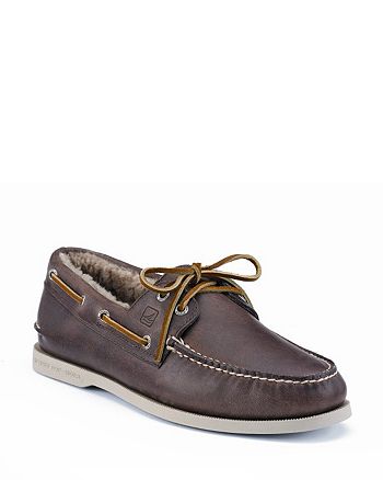 Sperry Men S Winter Low Top Shearling Casual Boat Shoes Bloomingdale S