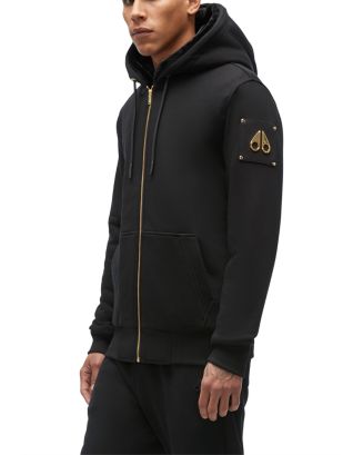 Moose Knuckles Linden Bunny Slim Fit Zip Hoodie | Bloomingdale's