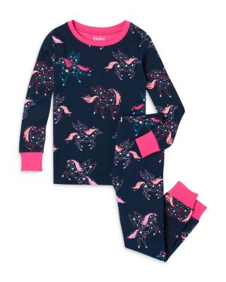 Big Kid Little Kid Bloomingdales Girls Clothing Loungewear Nightdresses & Shirts Girls Pegasus Constellations Raglan Pajama Set 