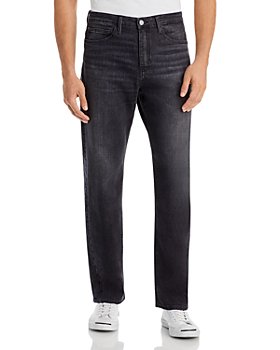 FRAME - Straight Fit Jeans in Black Oak Gray