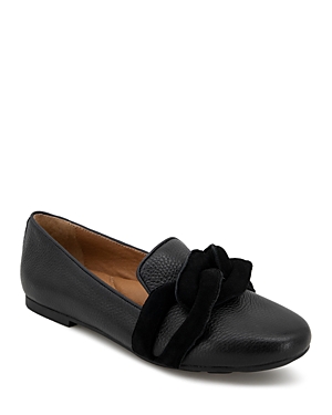 Shop Gentle Souls By Kenneth Cole Women's Eugene Chain Loafer Flats In Black
