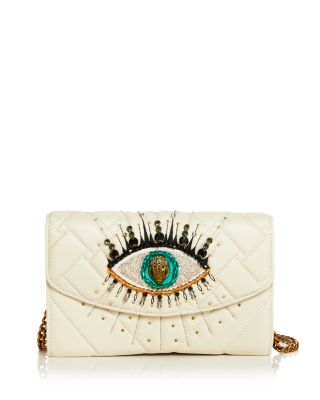 Kurt Geiger London Kensington Eye Leather Wallet Crossbody