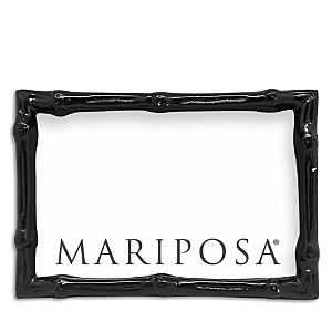 Mariposa Bamboo-look 4 X 6 Frame In Black