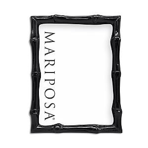 Mariposa Bamboo-look 5 X 7 Frame In Black