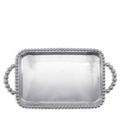 Mariposa - Pearled Medium Service Tray