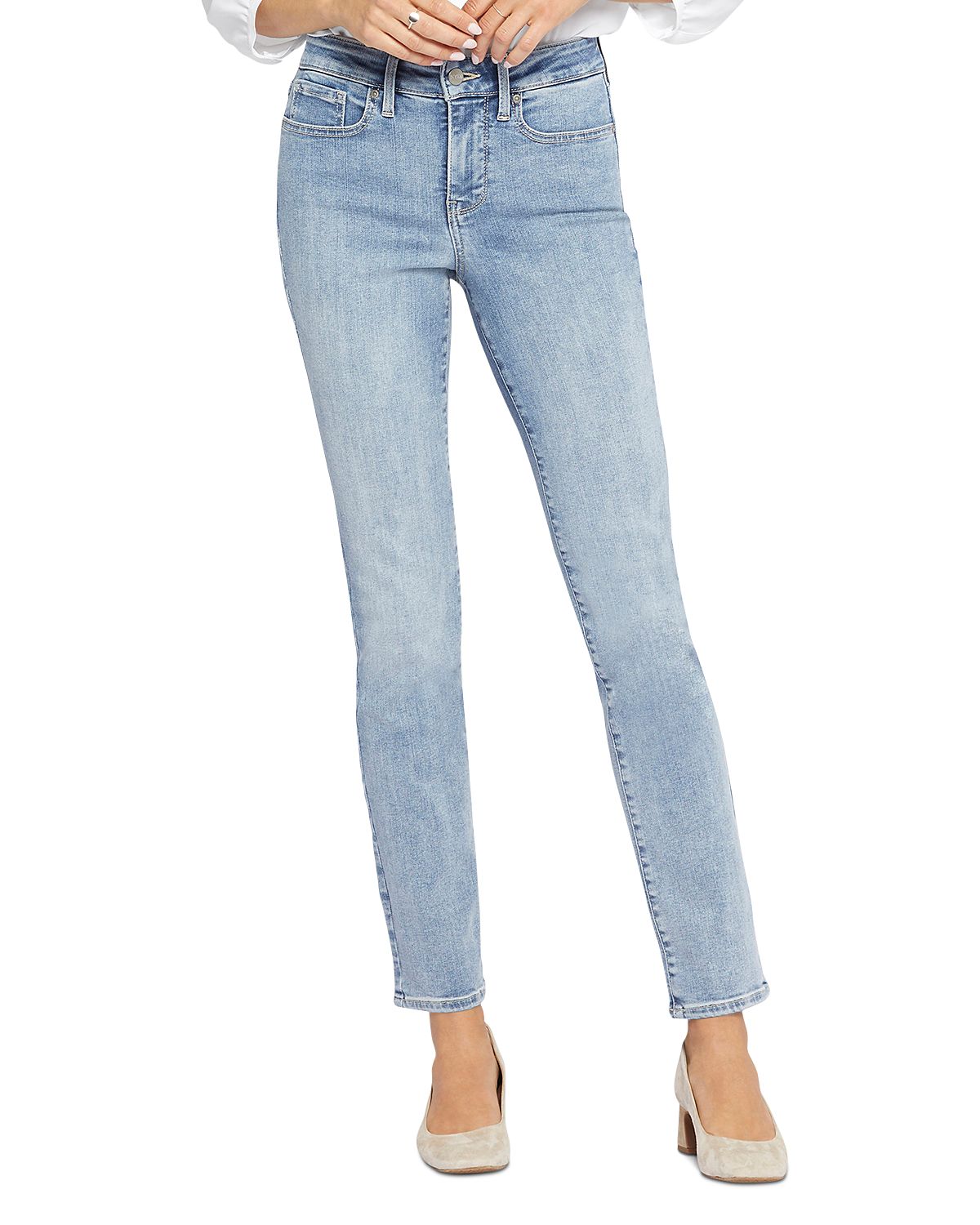 Nydj Petite Sheri High Rise Slim Leg Jeans