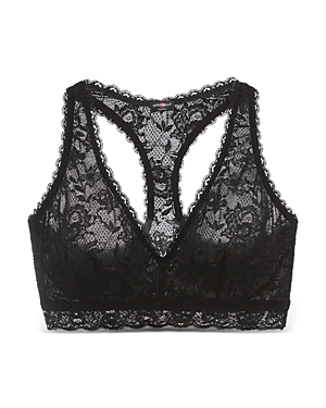 Shop Cosabella Never Say Never Ultra Curvy Racie Bralette In Black
