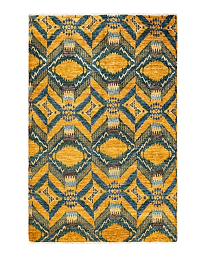 Bloomingdale's Artisan Collection Modern M1590 Area Rug, 6' X 9'1 In Yellow