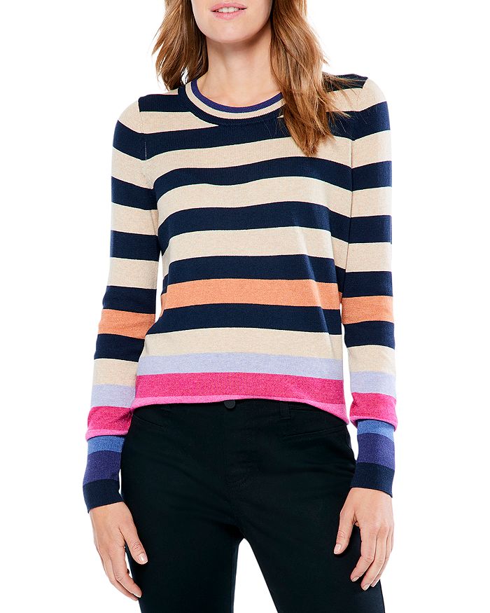 NIC+ZOE Jewel Stripes Vital Sweater | Bloomingdale's