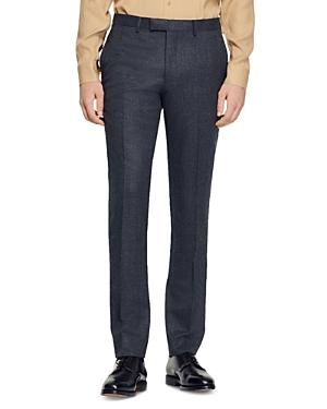 Sandro 120s Wool Flannel Suit Pants