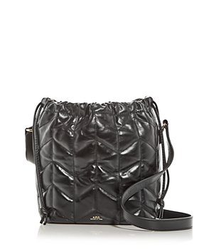 A.P.C. - Meryl Seau Quilted Leather Bucket Bag