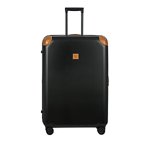 Bric's Amalfi 32 Spinner Suitcase In Black/tan
