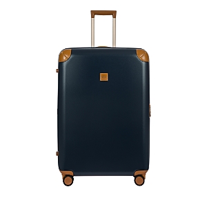 Bric's Amalfi 32 Spinner Suitcase In Blue/tan