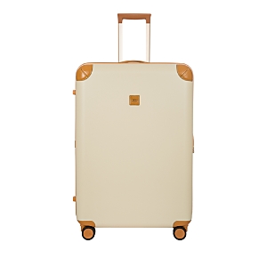 Bric's Amalfi 32 Spinner Suitcase In Cream/tan