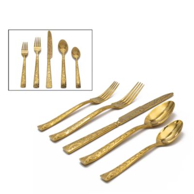 Parisian Garden 20 Pc Flatware Set
