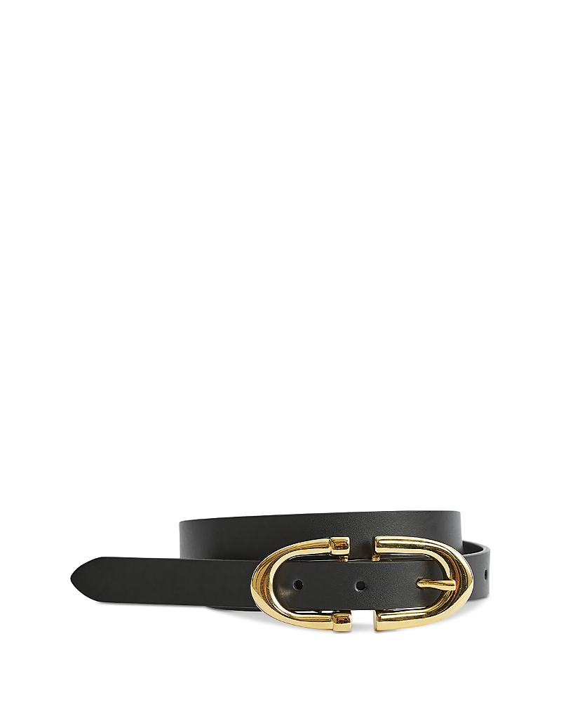 Reiss Women's Bailey Horseshoe Jeans Belt