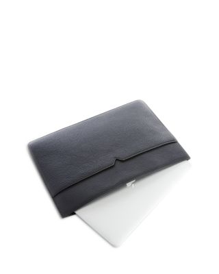 Pebble Grain Leather 13" Laptop Sleeve