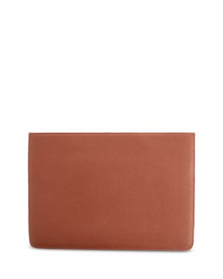 Pebble Grain Leather 13" Laptop Sleeve