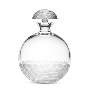 Moser Pebbles Round Decanter In Clear
