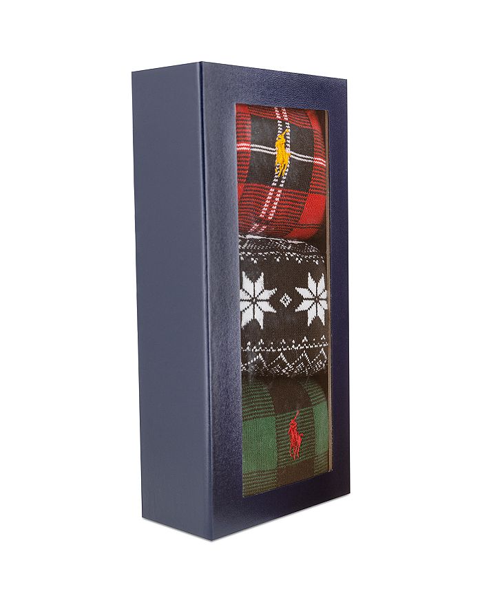 Polo Ralph Lauren - 3-Pk. Nordic Socks Gift Box
